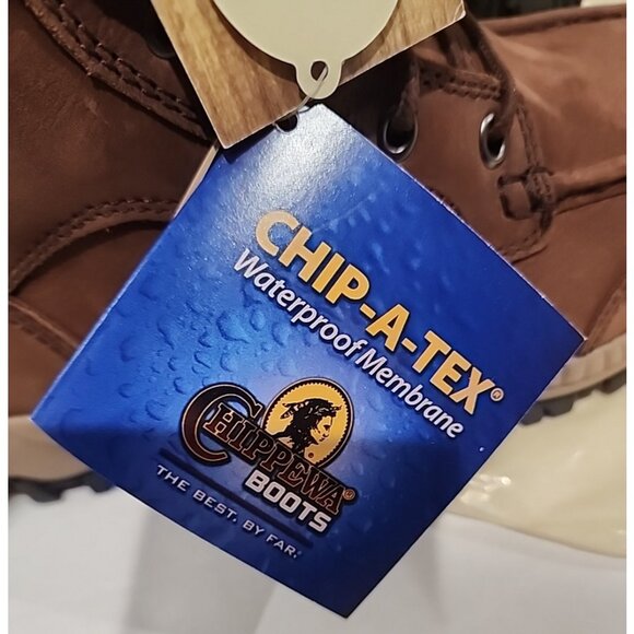 new CHIPPEWA size 10 L24979 Womens Hiking Boot Waterproof Leather ortholite shoe - Picture 7 of 10